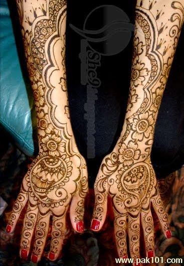 Mehndi design for hands