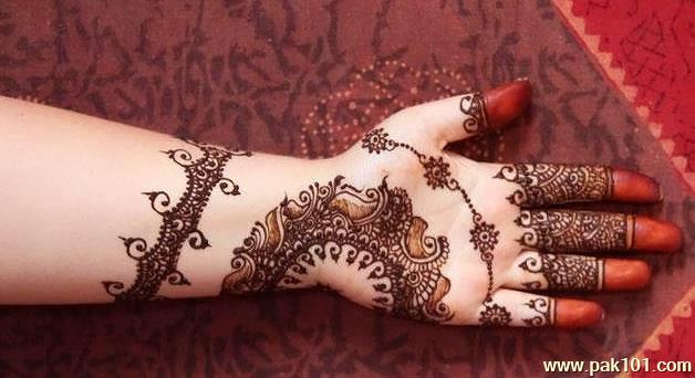 Mehndi design for hands