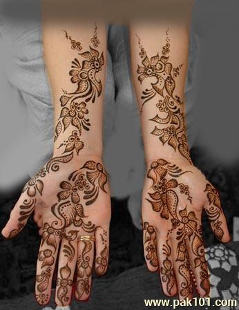 Mehndi design for hands