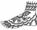 Mehndi for Legs