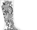 Mehndi for Legs