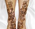 Mehndi for Legs