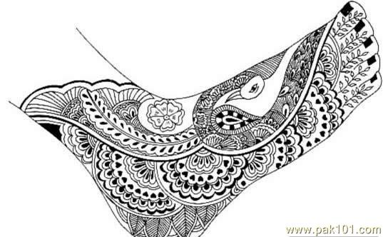 Mehndi Designs For Legs