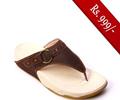 Servis Footwear Collection For  Men- Sandals and Slippers Designs- Item Number CZ-FP-0002 BROWN