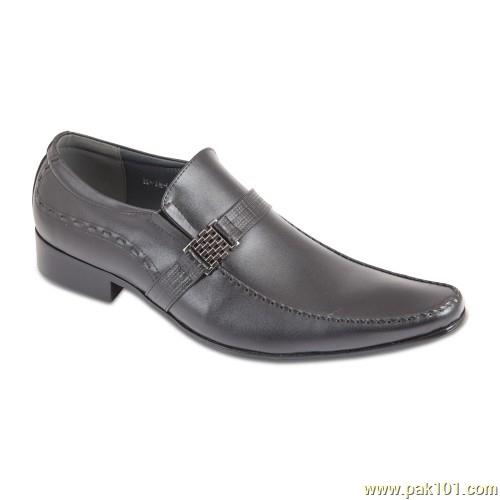 Servis Footwear Collection For Men- Shoes & Moccasins- Brand N-Dure ND-NY-0003-BLACK