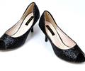 Metro Shoes Collection For Women/Girls- Glittery Meta Moon Item Code : 10900019