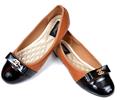 Metro Shoes Collection For Women/Girls- Black Bullet Pumps
Item Code : 10700014 (Brown)