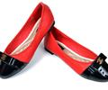 Metro Shoes Collection For Women/Girls- Black Bullet Pumps
Item Code : 10700014 (Red and Black)