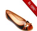 Servis Women Moccasin Shoes Collection Pakistan- Model LIZA LZ-IX-0095 BLACK