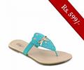 Servis Women Sandals and Slippers Footwear Collection Pakistan- Model LIZA LZ-IX-0212 (BLUE)