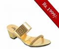 Servis Women Sandals and Slippers Footwear Collection Pakistan- Model LZ-LX-0229 (SILVER)