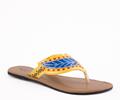 Servis Women Slippers Footwear Collection Pakistan Item No: LZ-KX-0075-YEL/BLU