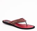 Servis Women Slippers Footwear Collection Pakistan Item No: LZ-KX-0061-BLK/RED