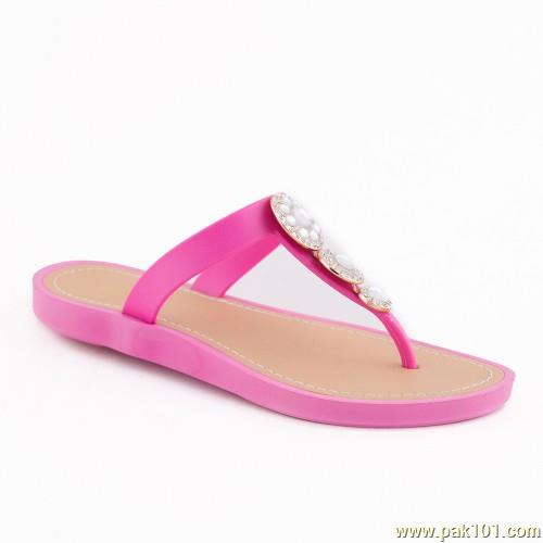 Servis Women Slippers Footwear Collection Pakistan Item No:  LZ-PV-0065-FUCHIA