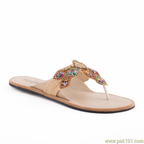 Servis Women Slippers Footwear Collection Pakistan Item No: LZ-KX-0073-BEG/BRN