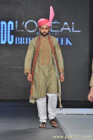Fahad Hussayn L''Oreal Paris Bridal Week 2012