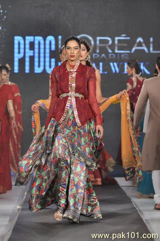 Fahad Hussayn L''Oreal Paris Bridal Week 2012