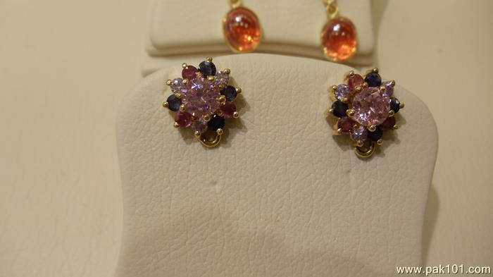 Earing Tops Collection Of Arrahim Jewellers -Rawalpindi