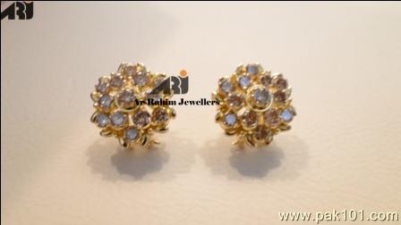 Earing Tops Collection Of Arrahim Jewellers -Rawalpindi