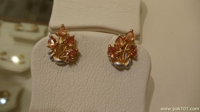 Earing Tops Collection Of Arrahim Jewellers -Rawalpindi