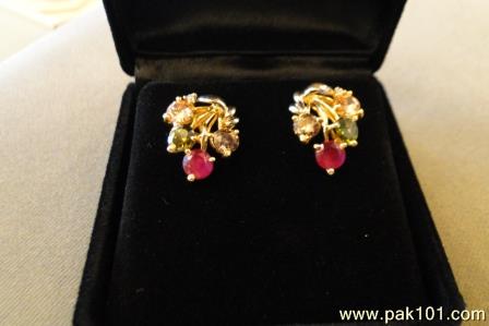 Earing Tops Collection Of Arrahim Jewellers -Rawalpindi