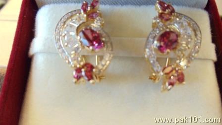 Earing Tops Collection Of Arrahim Jewellers -Rawalpindi