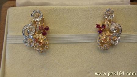 Earing Tops Collection Of Arrahim Jewellers -Rawalpindi