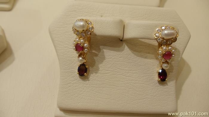 Earing Tops Collection Of Arrahim Jewellers -Rawalpindi