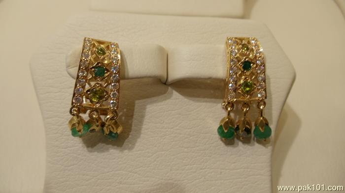 Earing Tops Collection Of Arrahim Jewellers -Rawalpindi