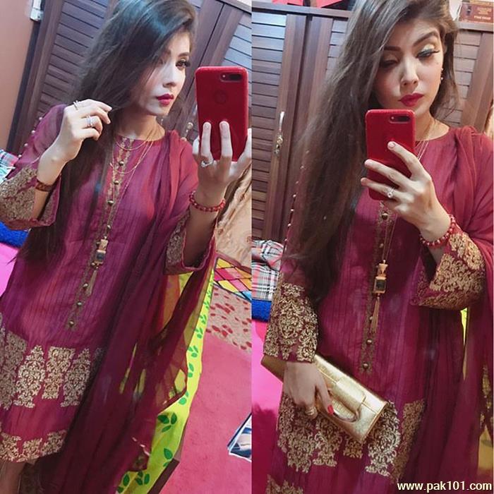 Fabiha Sheerazi -Pakistani Female Fashion Model And Host Celebrity