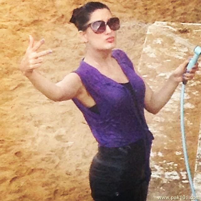 Mehwish Hayat -Pakistani Female Model and Television Actress