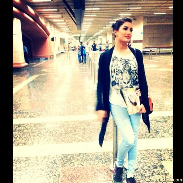 Mehwish Hayat -Pakistani Female Model and Television Actress