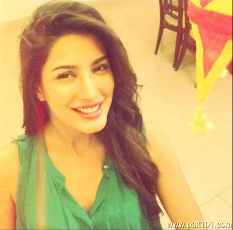 Mehwish Hayat -Pakistani Female Model and Television Actress
