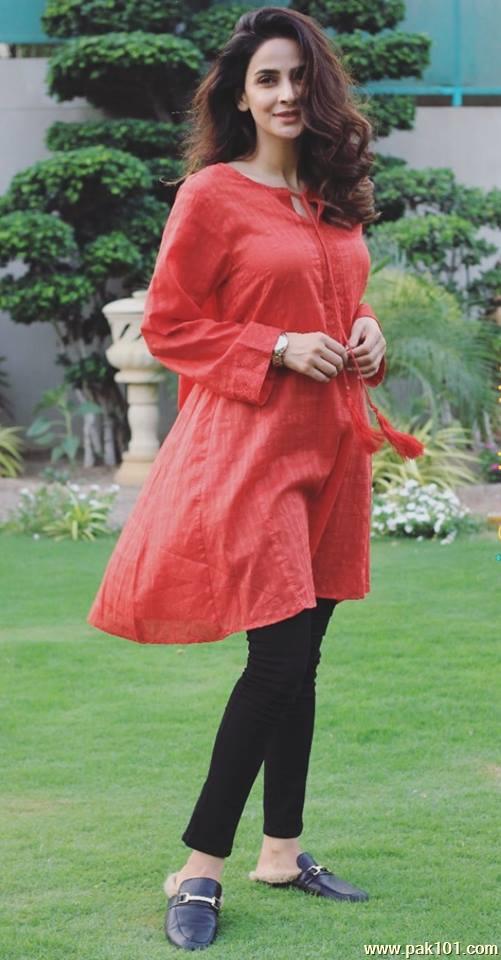 Saba Qamar -Pakistani Female Fashion Model And Television Actress Celebrity