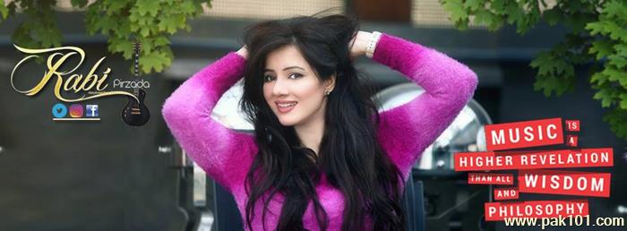 Rabi Peerzada -Pakistani Female Singer Celebrity
