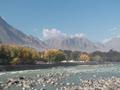 Gilgit River, a tributary of the Indus River