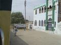 Mosque on Railway Platform Hyderabad, Sindh