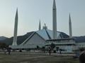Faisal Masjid - View form outside 