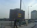 View of KPT Flyover & PRC Towers, Karachi