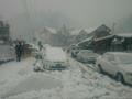 Snow fall at naran valley 2015