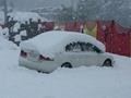 Snow fall at naran valley 2015
