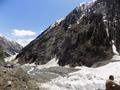 Glacier on the way of Mahodand Lake, Kalam, KPK