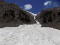 Glacier on the way of Mahodand Lake, Kalam, KPK