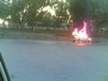 car crased at Taxila