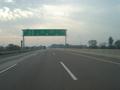 Beautiful view of Cloudy Motorway M 2, Near Bhera