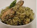 Chutney Chicken Biryani