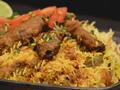 Kashmiri Kabab Biryani