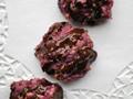 Raspberry Dark Chocolate Macaroons