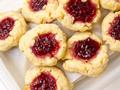 Raspberry Jam Thumbprint Cookies