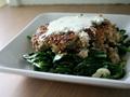 Brown Rice & Lamb Burgers with Spinach
